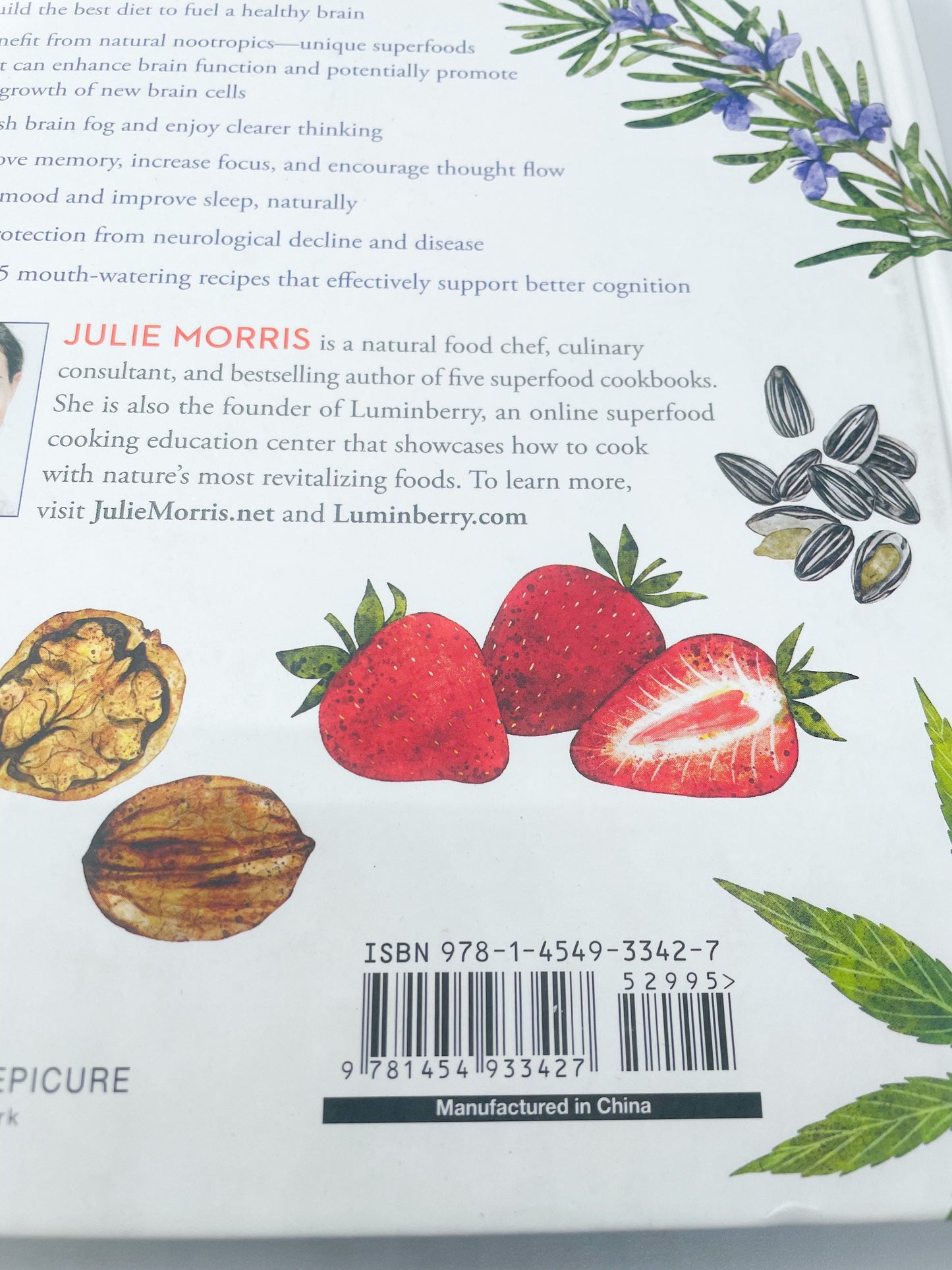 Smart Plants for Optimized Thinking Focus & Memory | Julie Morris | Hardcover
